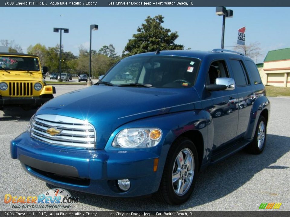 2009 Chevrolet HHR LT Aqua Blue Metallic / Ebony Photo #1