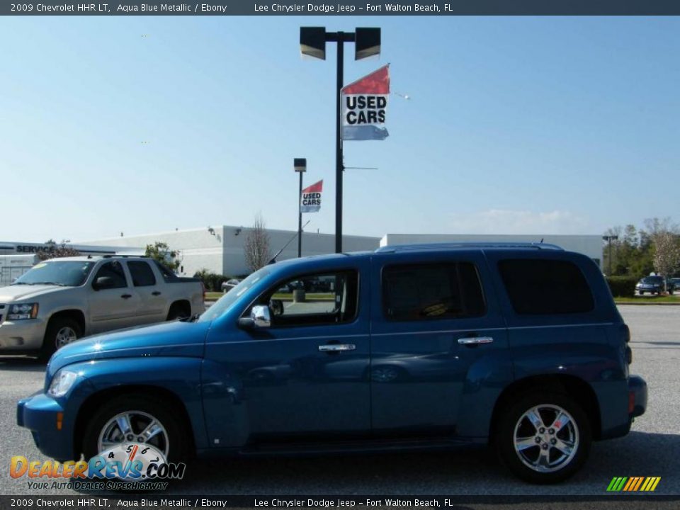 2009 Chevrolet HHR LT Aqua Blue Metallic / Ebony Photo #2