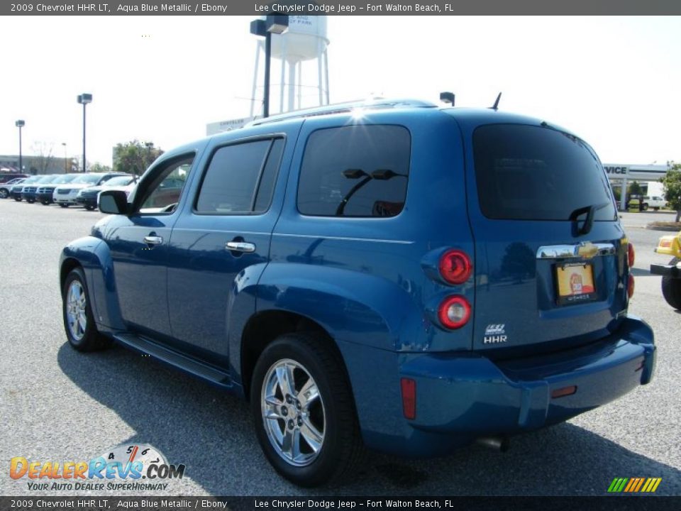 2009 Chevrolet HHR LT Aqua Blue Metallic / Ebony Photo #3