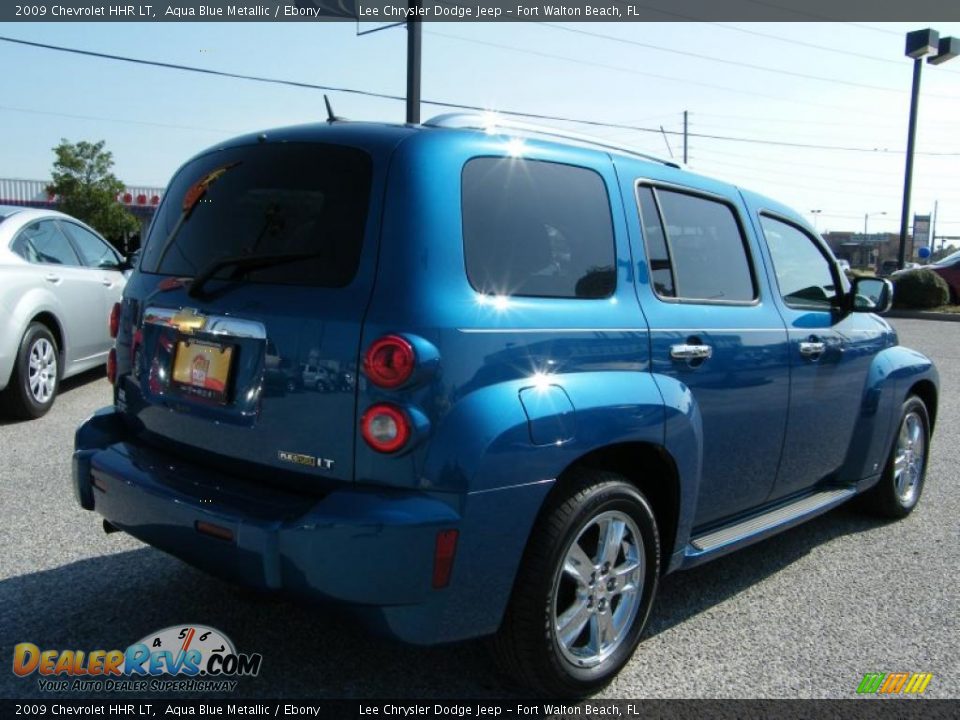 2009 Chevrolet HHR LT Aqua Blue Metallic / Ebony Photo #5