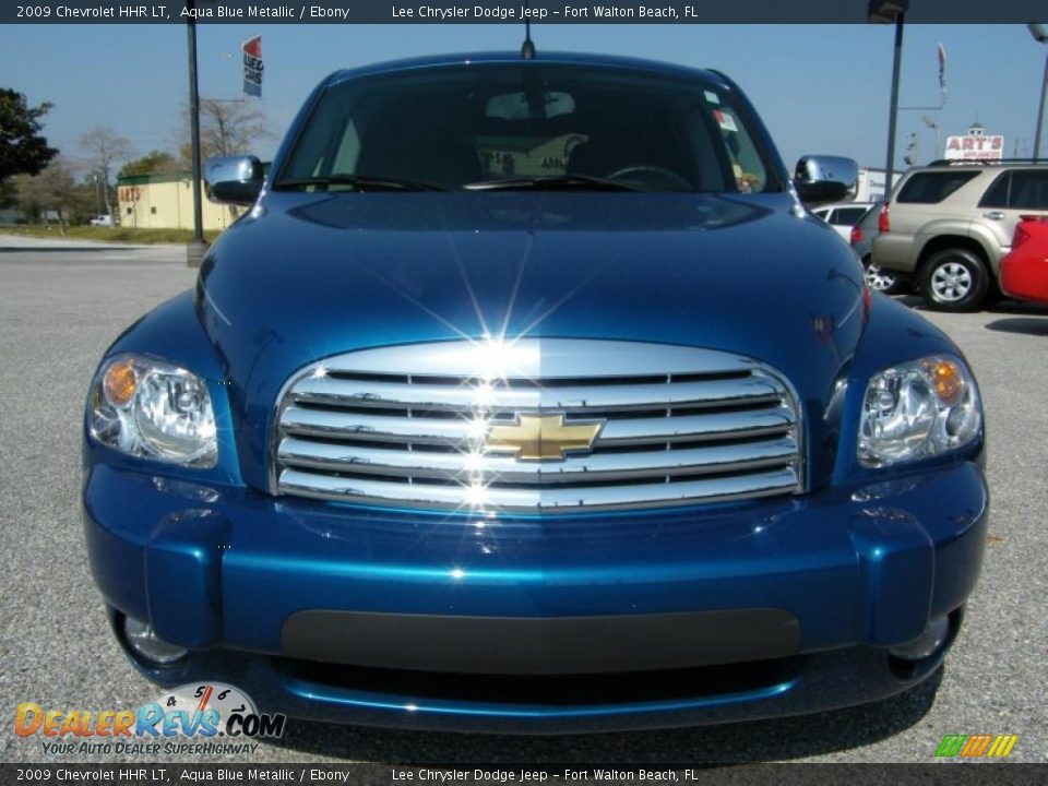 2009 Chevrolet HHR LT Aqua Blue Metallic / Ebony Photo #8