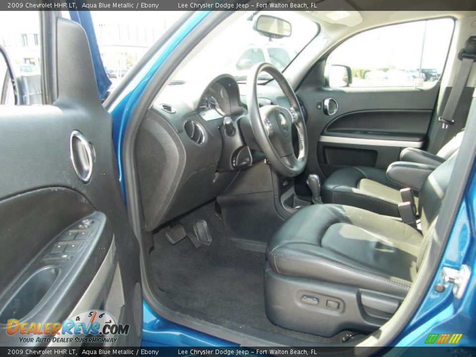 2009 Chevrolet HHR LT Aqua Blue Metallic / Ebony Photo #13