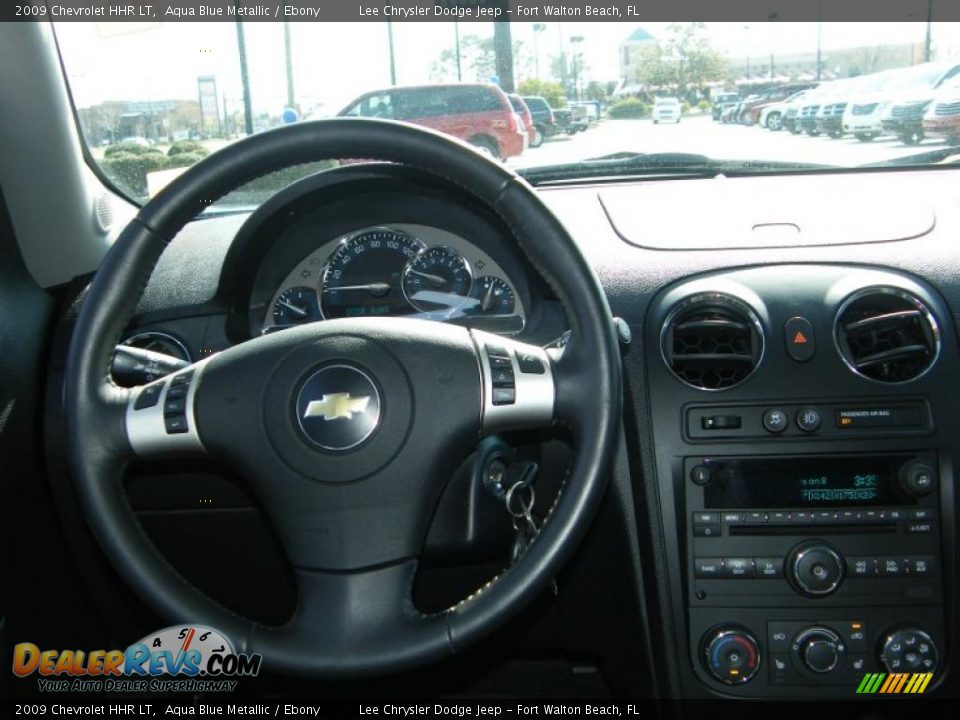 2009 Chevrolet HHR LT Aqua Blue Metallic / Ebony Photo #18