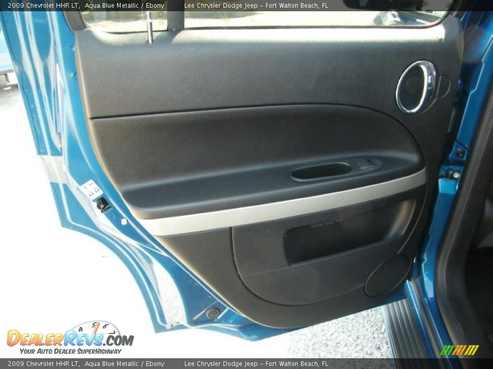 2009 Chevrolet HHR LT Aqua Blue Metallic / Ebony Photo #23