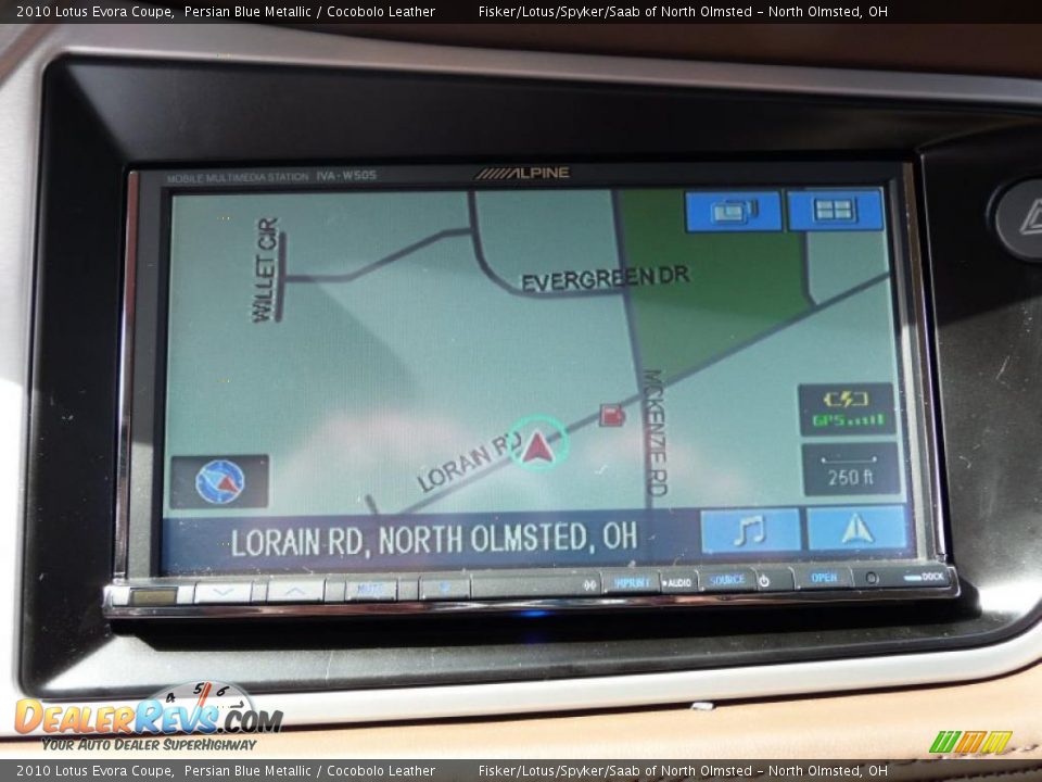 Navigation of 2010 Lotus Evora Coupe Photo #16