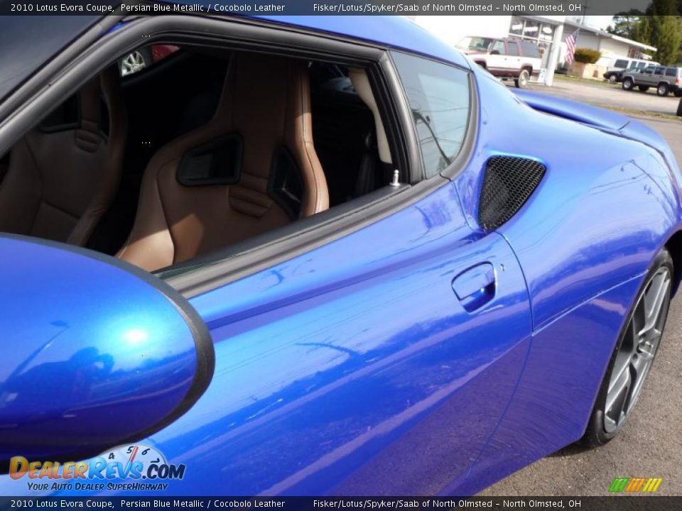 Persian Blue Metallic 2010 Lotus Evora Coupe Photo #25