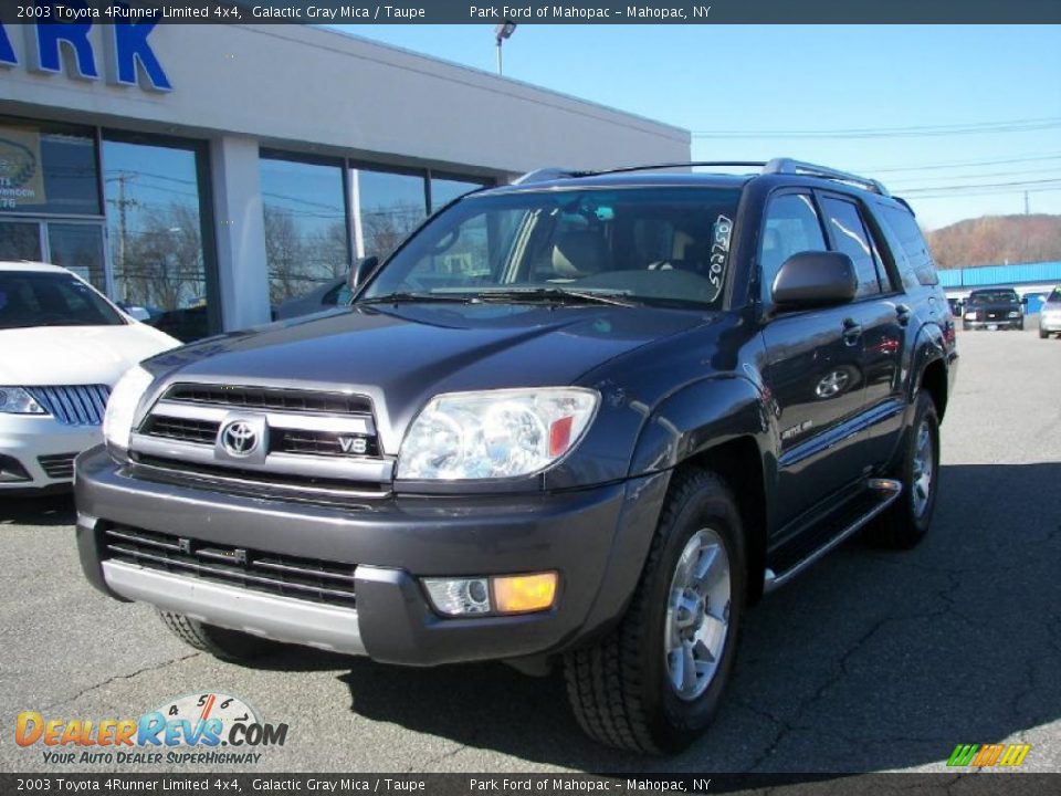 2003 Toyota 4Runner Limited 4x4 Galactic Gray Mica / Taupe Photo #1