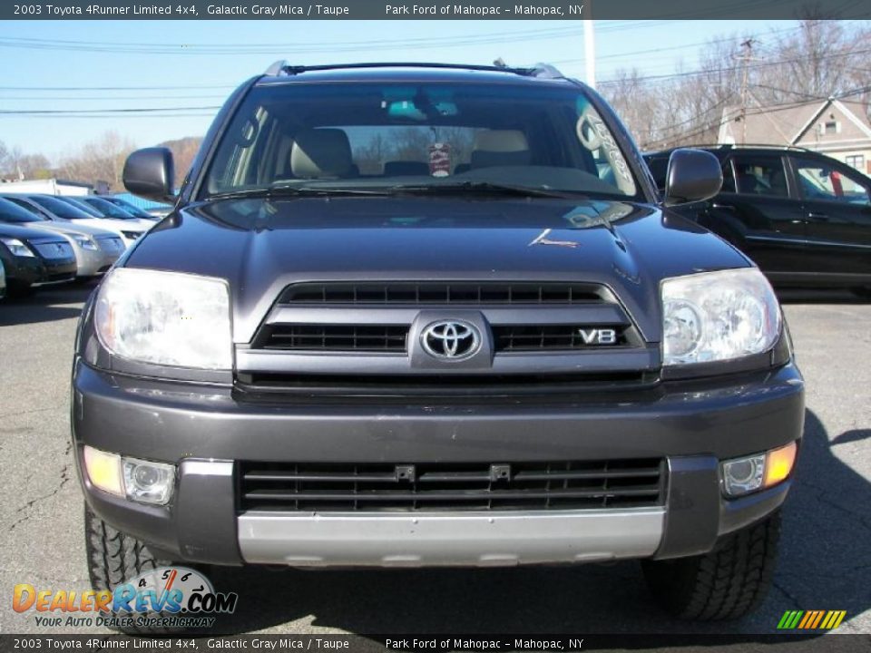 2003 Toyota 4Runner Limited 4x4 Galactic Gray Mica / Taupe Photo #5