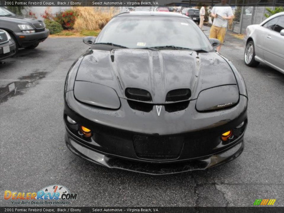 2001 Pontiac Firebird Coupe Black / Ebony Photo #3