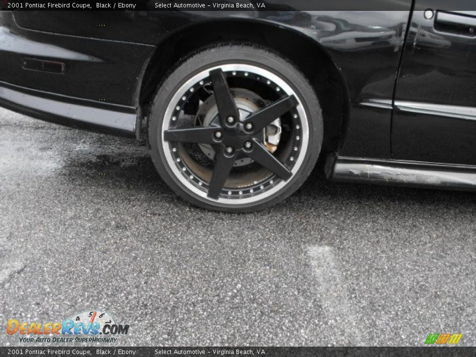 2001 Pontiac Firebird Coupe Black / Ebony Photo #7