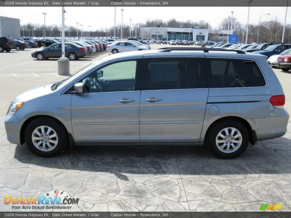 2008 Honda odyssey slate green metallic #6