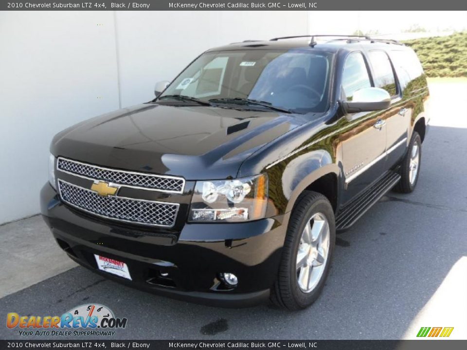 2010 Chevrolet Suburban LTZ 4x4 Black / Ebony Photo #1