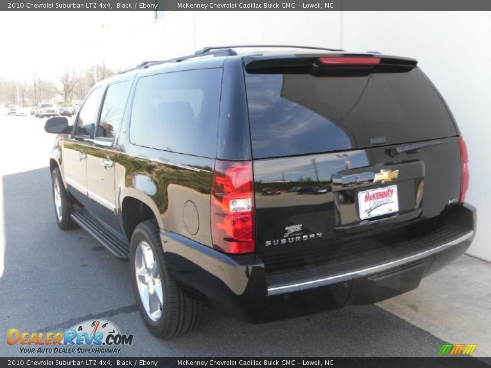 2010 Chevrolet Suburban LTZ 4x4 Black / Ebony Photo #2