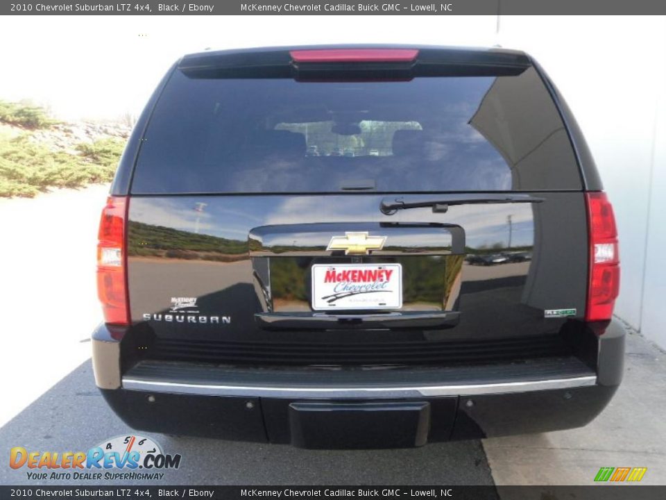 2010 Chevrolet Suburban LTZ 4x4 Black / Ebony Photo #3