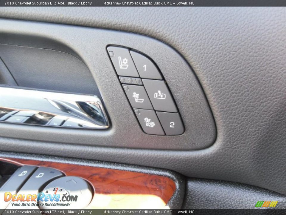 2010 Chevrolet Suburban LTZ 4x4 Black / Ebony Photo #14