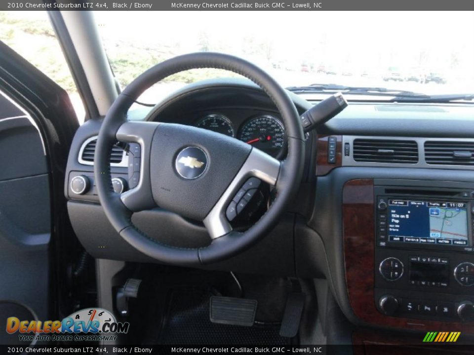 2010 Chevrolet Suburban LTZ 4x4 Black / Ebony Photo #17