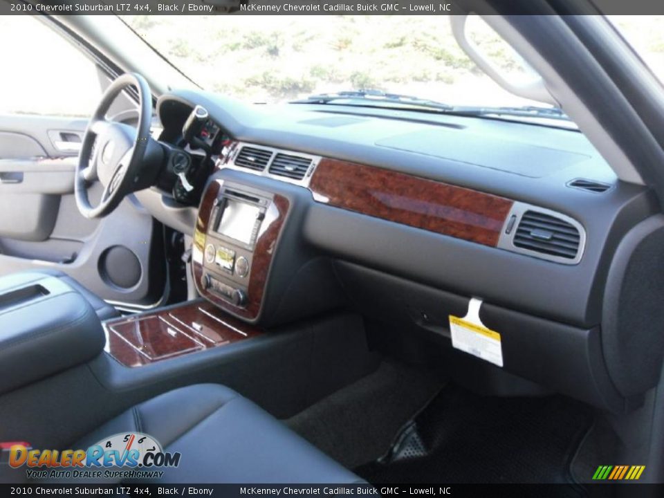 2010 Chevrolet Suburban LTZ 4x4 Black / Ebony Photo #24