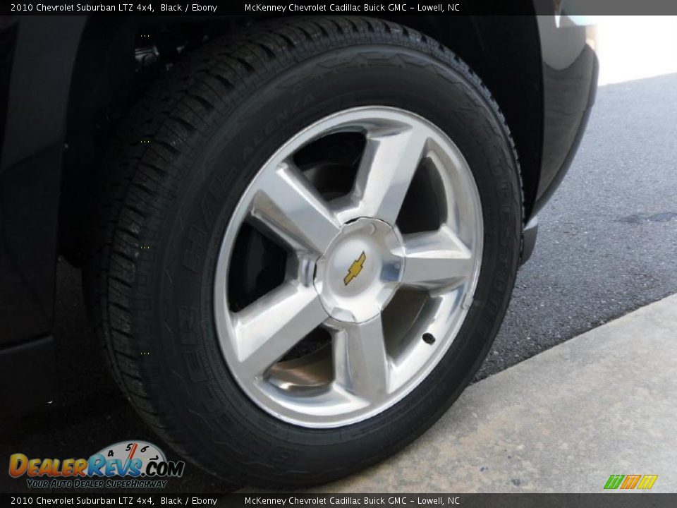 2010 Chevrolet Suburban LTZ 4x4 Black / Ebony Photo #26