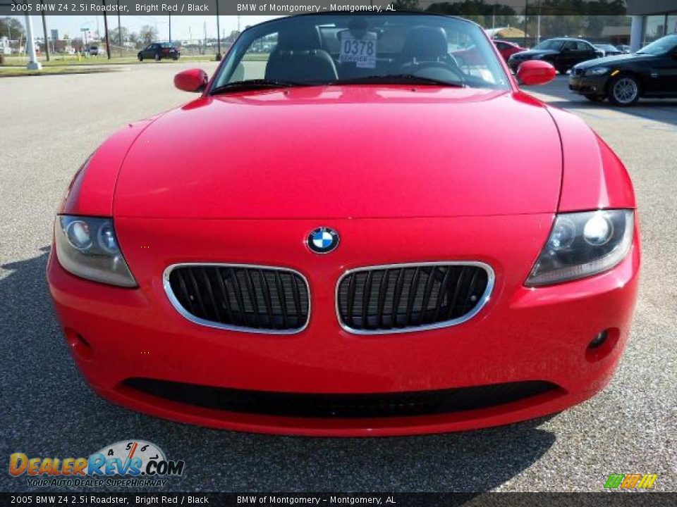 2005 BMW Z4 2.5i Roadster Bright Red / Black Photo #10