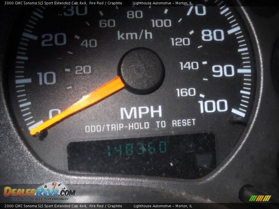 2000 GMC Sonoma SLS Sport Extended Cab 4x4 Fire Red / Graphite Photo #17