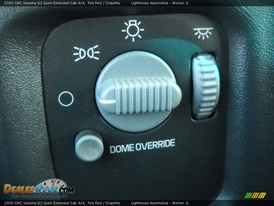 2000 GMC Sonoma SLS Sport Extended Cab 4x4 Fire Red / Graphite Photo #18