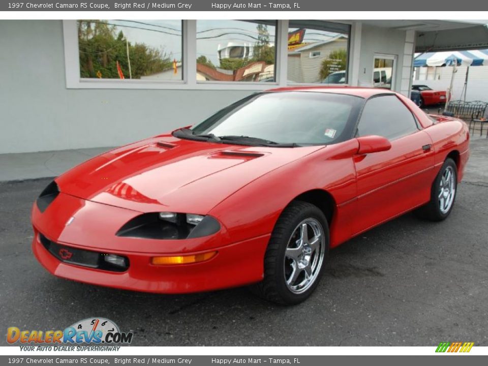 1997 Chevrolet Camaro RS Coupe Bright Red / Medium Grey Photo #1