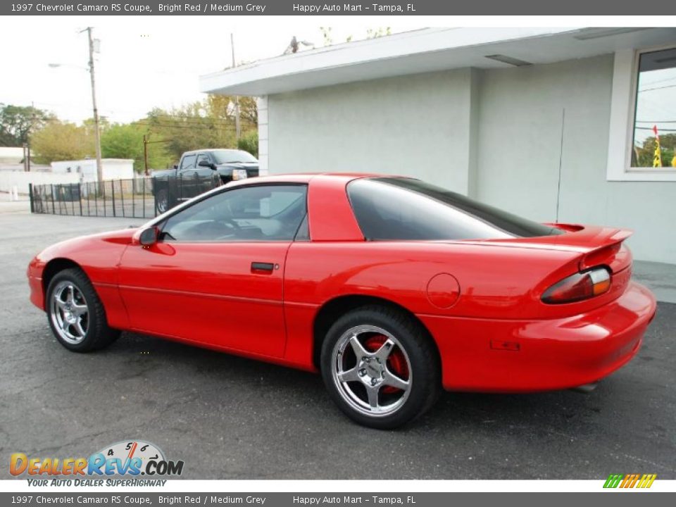 1997 Chevrolet Camaro RS Coupe Bright Red / Medium Grey Photo #14