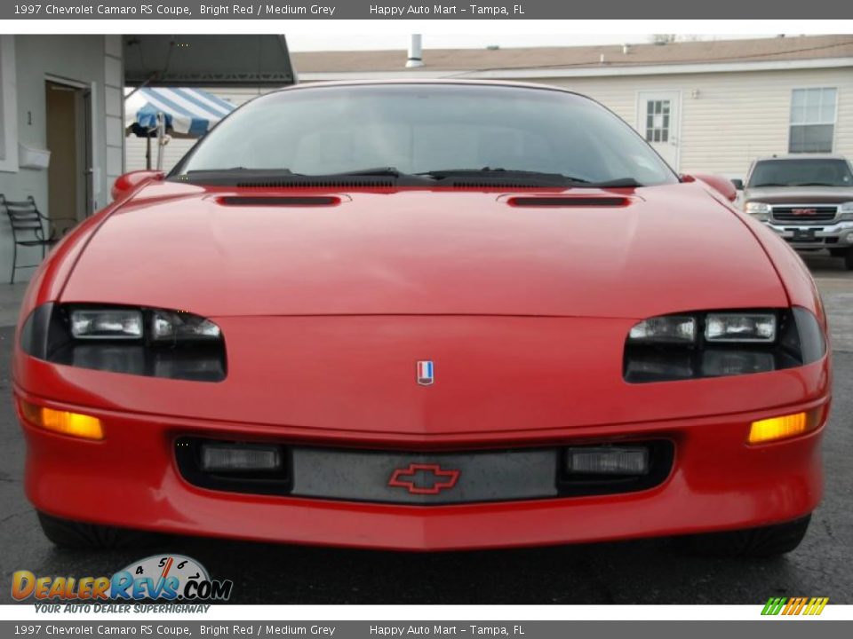 1997 Chevrolet Camaro RS Coupe Bright Red / Medium Grey Photo #15