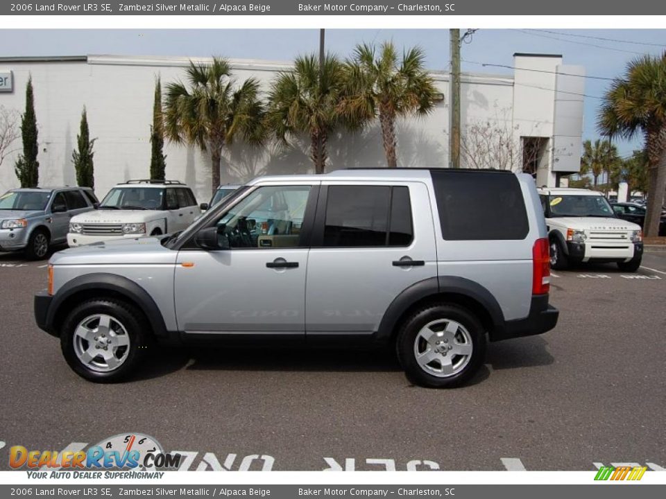 2006 Land Rover LR3 SE Zambezi Silver Metallic / Alpaca Beige Photo #2