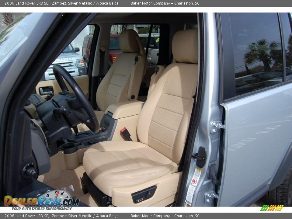2006 Land Rover LR3 SE Zambezi Silver Metallic / Alpaca Beige Photo #5