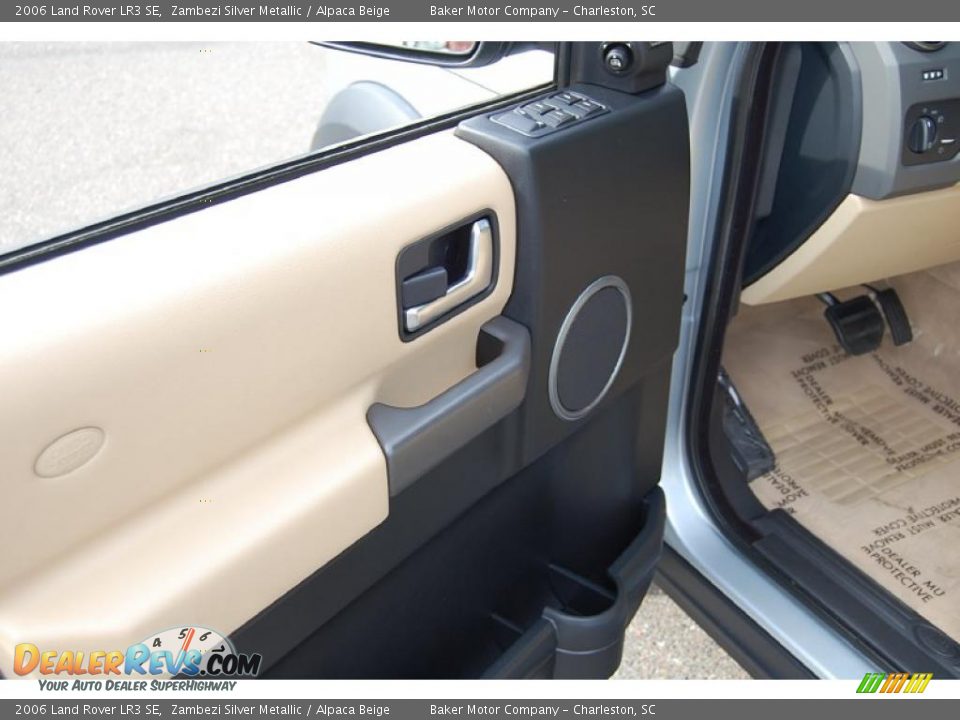 2006 Land Rover LR3 SE Zambezi Silver Metallic / Alpaca Beige Photo #6