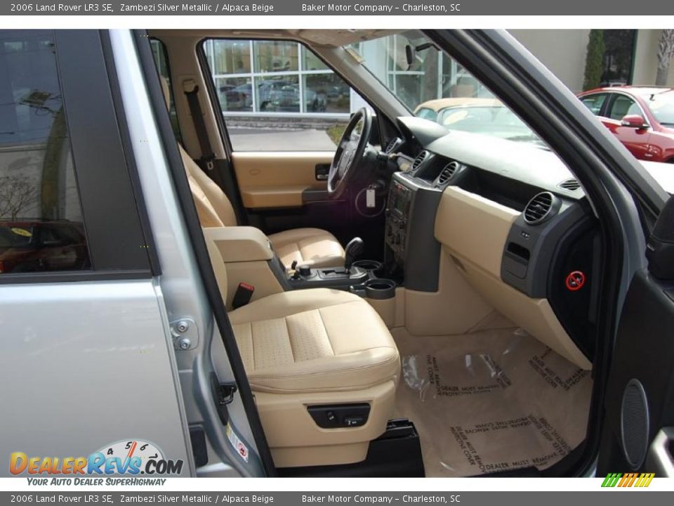 2006 Land Rover LR3 SE Zambezi Silver Metallic / Alpaca Beige Photo #12
