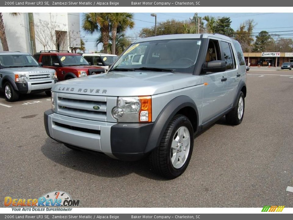 2006 Land Rover LR3 SE Zambezi Silver Metallic / Alpaca Beige Photo #13