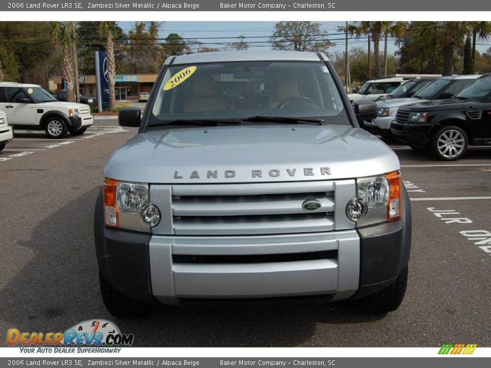 2006 Land Rover LR3 SE Zambezi Silver Metallic / Alpaca Beige Photo #14