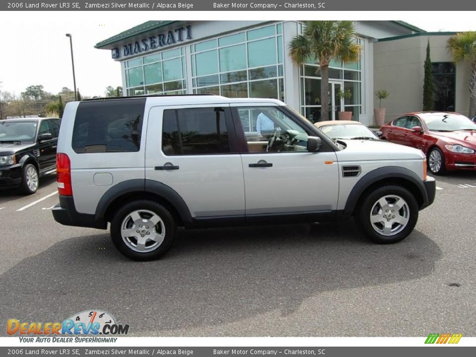 2006 Land Rover LR3 SE Zambezi Silver Metallic / Alpaca Beige Photo #15