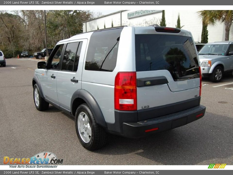 2006 Land Rover LR3 SE Zambezi Silver Metallic / Alpaca Beige Photo #18