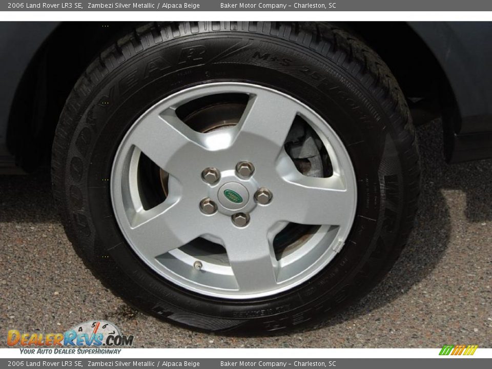 2006 Land Rover LR3 SE Zambezi Silver Metallic / Alpaca Beige Photo #19