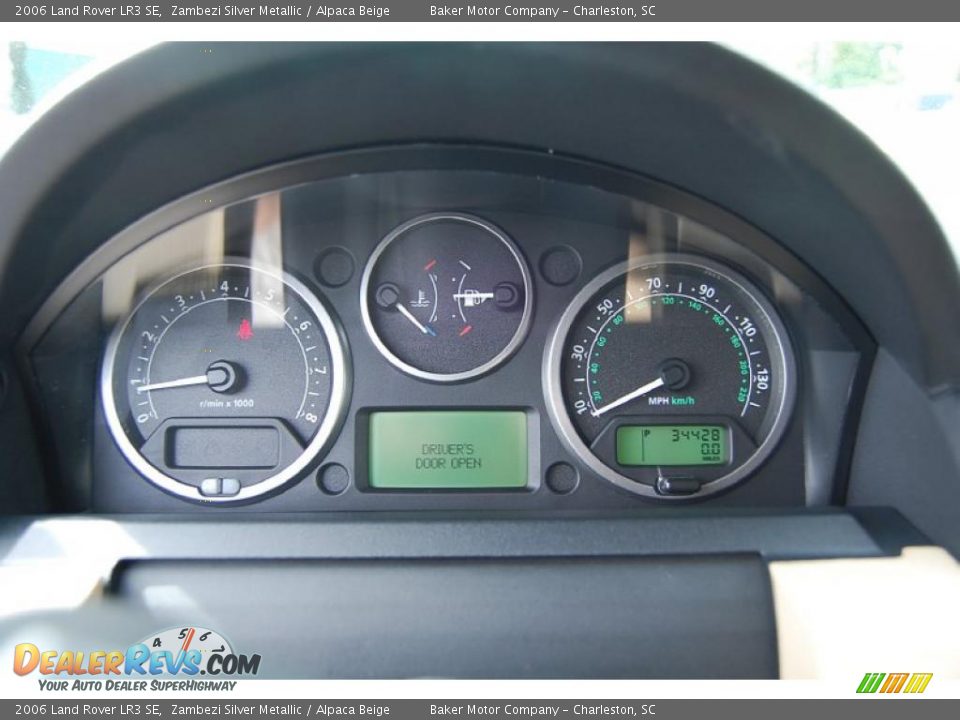 2006 Land Rover LR3 SE Zambezi Silver Metallic / Alpaca Beige Photo #23