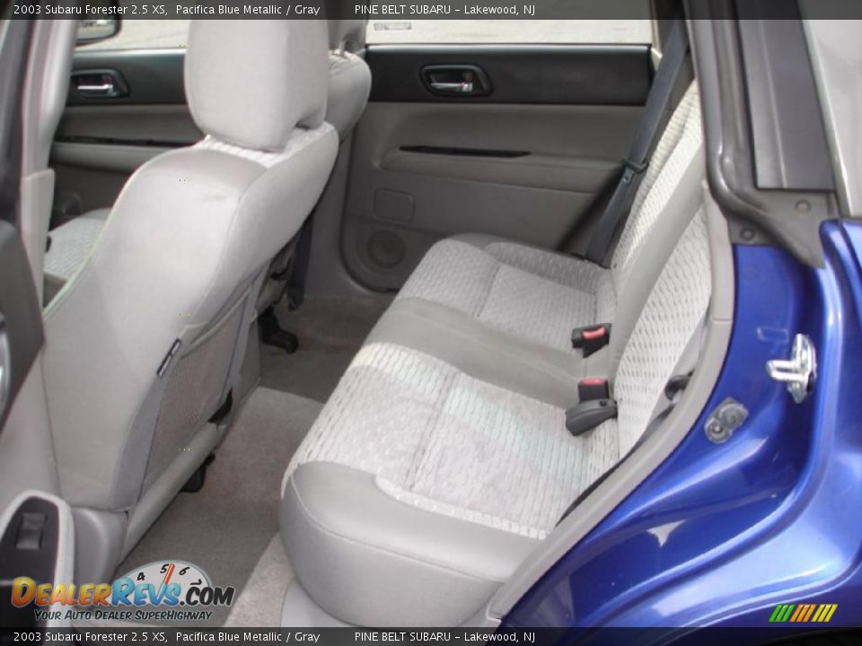 2003 Subaru Forester 2.5 XS Pacifica Blue Metallic / Gray Photo #11