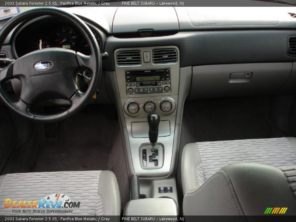 2003 Subaru Forester 2.5 XS Pacifica Blue Metallic / Gray Photo #12