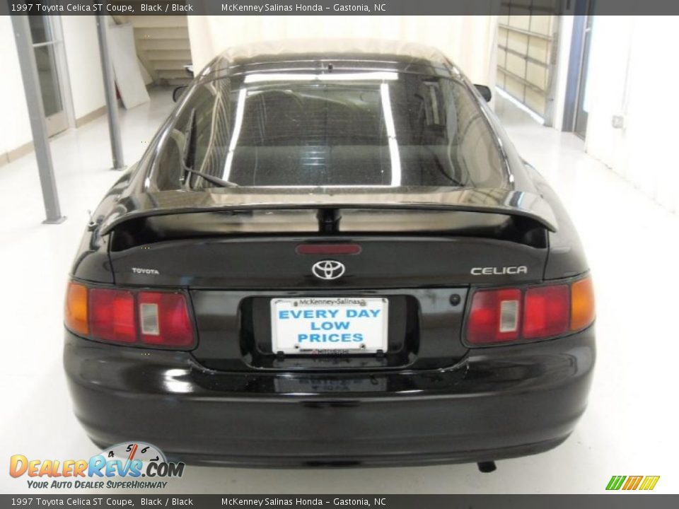 1997 Toyota Celica ST Coupe Black / Black Photo #3