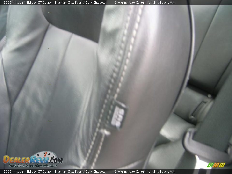 2006 Mitsubishi Eclipse GT Coupe Titanium Gray Pearl / Dark Charcoal Photo #12