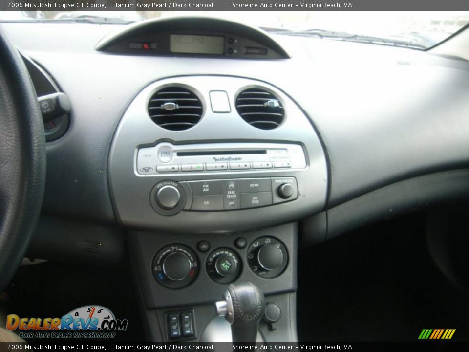 2006 Mitsubishi Eclipse GT Coupe Titanium Gray Pearl / Dark Charcoal Photo #17