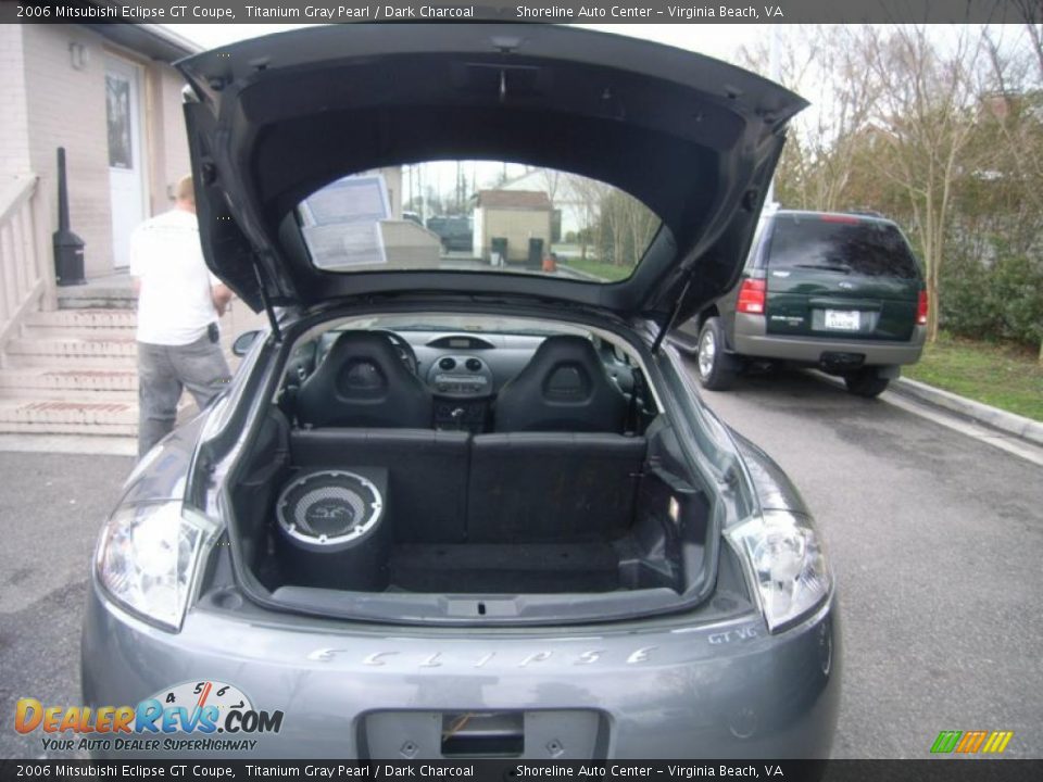 2006 Mitsubishi Eclipse GT Coupe Titanium Gray Pearl / Dark Charcoal Photo #25
