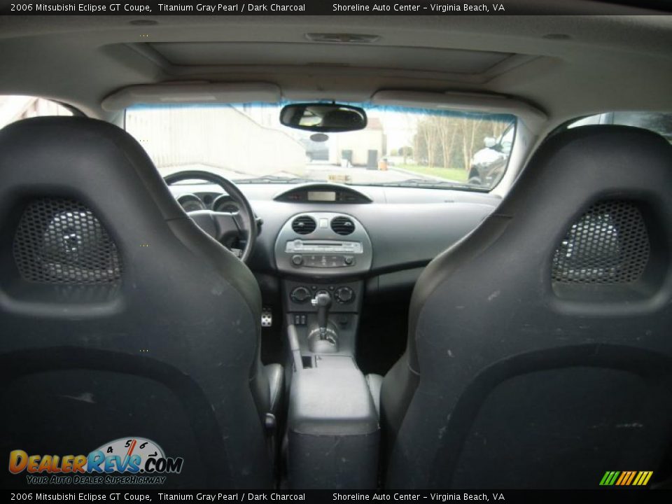 2006 Mitsubishi Eclipse GT Coupe Titanium Gray Pearl / Dark Charcoal Photo #27