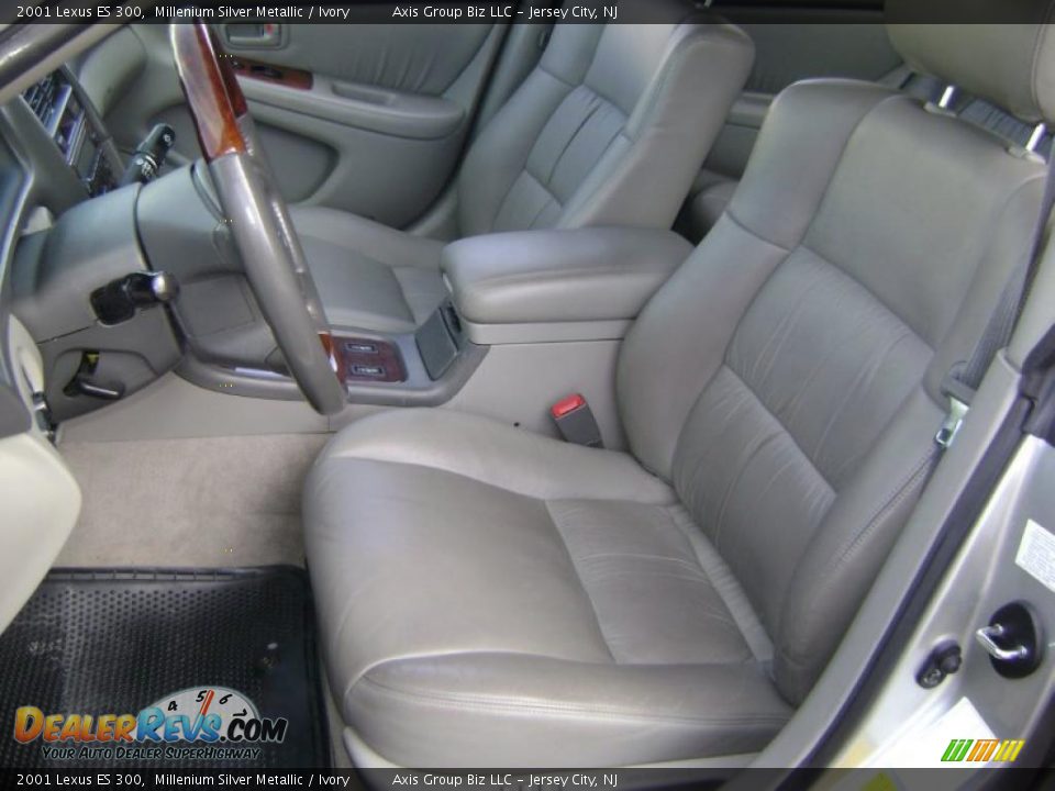 2001 Lexus ES 300 Millenium Silver Metallic / Ivory Photo #6