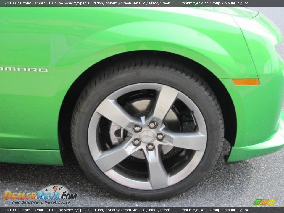 2010 Chevrolet Camaro LT Coupe Synergy Special Edition Synergy Green Metallic / Black/Green Photo #5