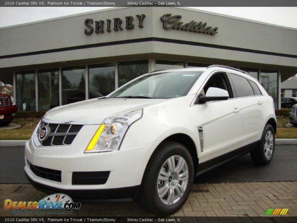 2010 Cadillac SRX V6 Platinum Ice Tricoat / Titanium/Ebony Photo #1
