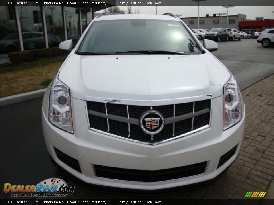 2010 Cadillac SRX V6 Platinum Ice Tricoat / Titanium/Ebony Photo #2