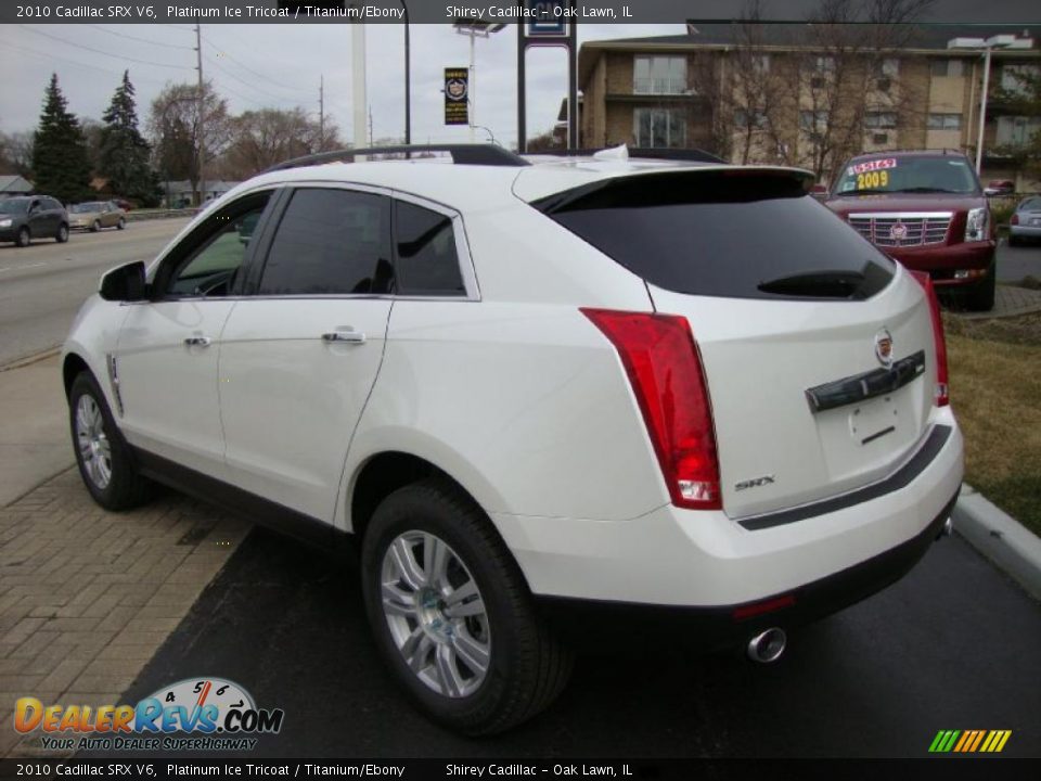 2010 Cadillac SRX V6 Platinum Ice Tricoat / Titanium/Ebony Photo #6